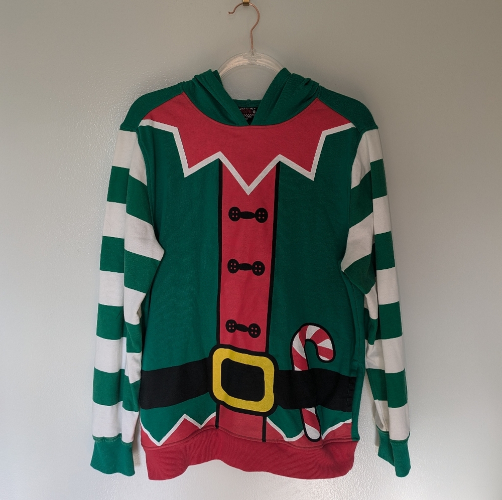 Well Worn Holiday Sweatshirt Self Christmas Medium